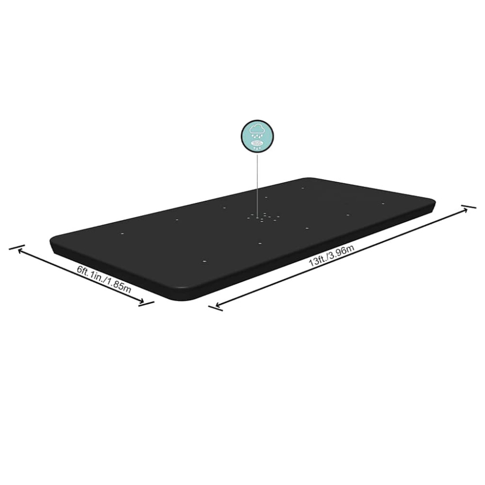 Produktbild för Bestway Poolöverdrag Flowclear 404x201 cm