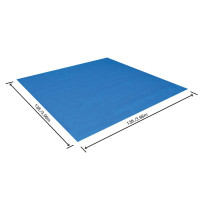 Produktbild för Bestway Markduk för pool Flowclear 396x396 cm