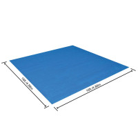 Produktbild för Bestway Markduk för pool Flowclear 488x488 cm