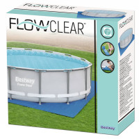 Produktbild för Bestway Markduk för pool Flowclear 488x488 cm