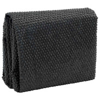 Produktbild för Poolskydd svart 356 cm PE