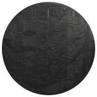 Produktbild för Poolskydd svart 356 cm PE