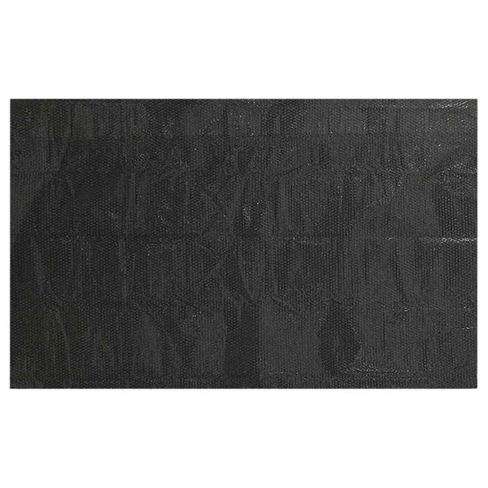 Produktbild för Poolskydd svart 488x244 cm PE
