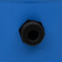 Miniatyr av produktbild för Poolfilterpump svart och blå 4 m³/tim