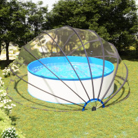 Produktbild för Poolkupol 500x250 cm