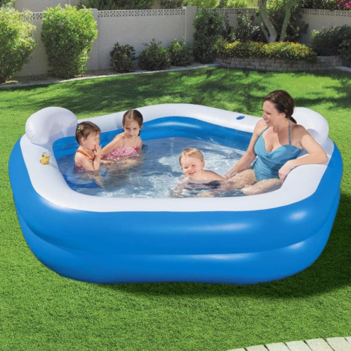 Bestway Bestway Pool Family Fun Lounge Pool 213x206x69 cm