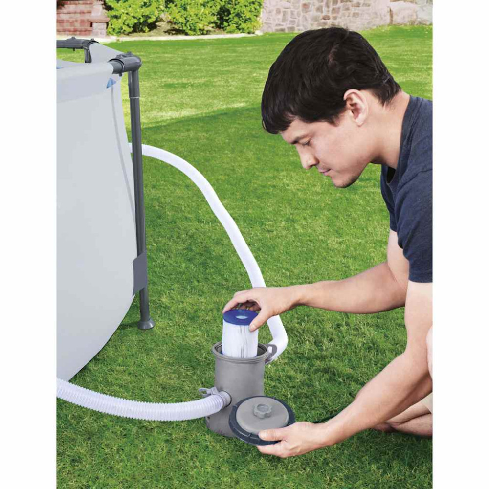 Produktbild för Bestway Poolfilterpump Bestway Flowclear 330 gal