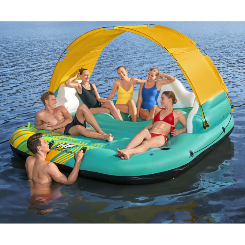 Produktbild för Bestway Flytande flotte för 5 personer Sunny Lounge 291x265x83 cm