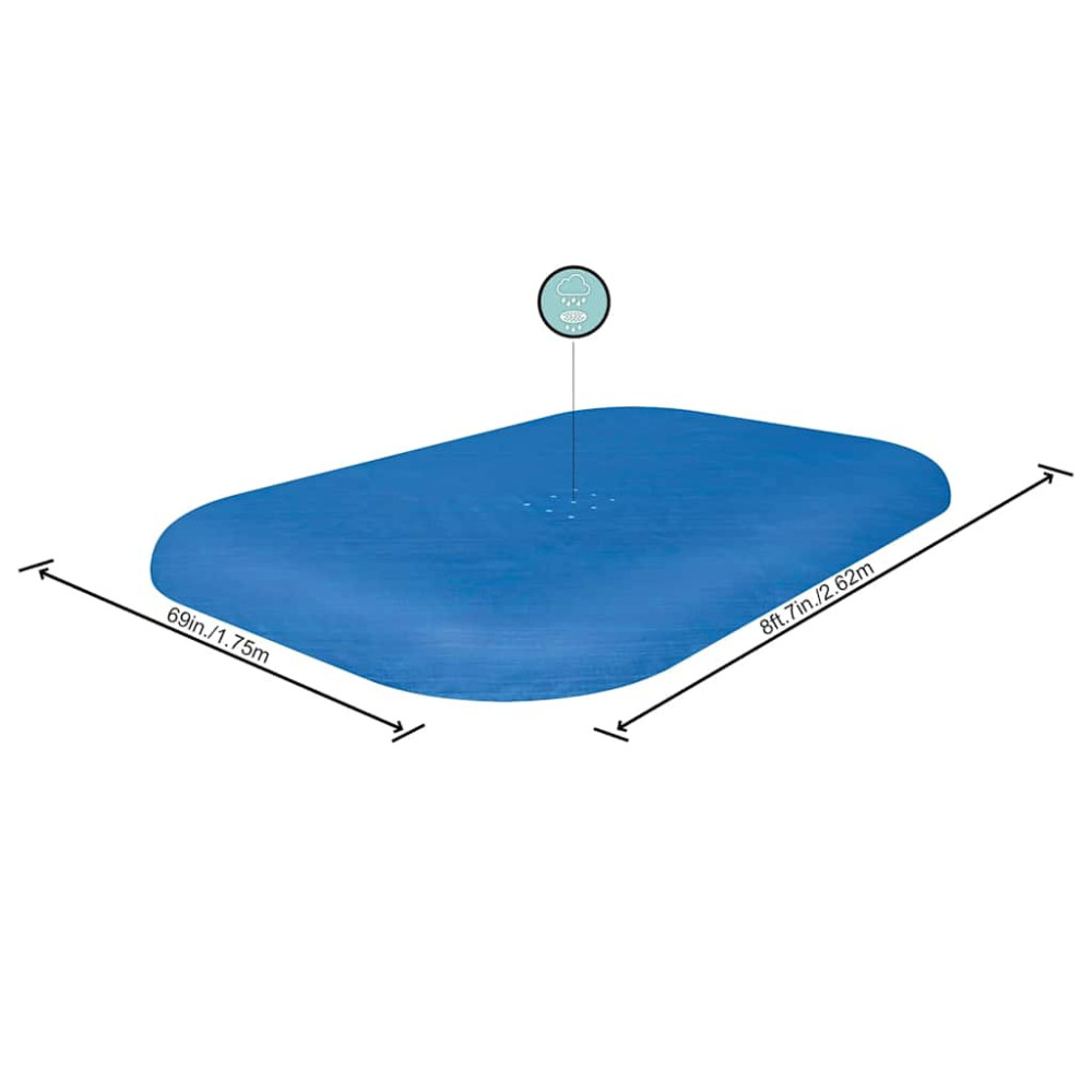 Produktbild för Bestway Poolöverdrag Flowclear 262x175x51 cm
