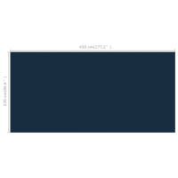 Miniatyr av produktbild för Värmeduk för pool PE 450x220 cm svart och blå