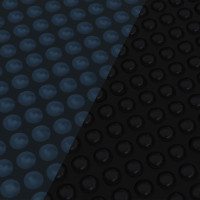 Produktbild för Värmeduk för pool PE 549x274 cm svart och blå