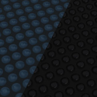 Miniatyr av produktbild för Värmeduk för pool PE 732x366 cm svart och blå