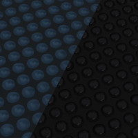 Produktbild för Värmeduk för pool PE 975x488 cm svart och blå