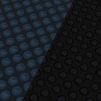 Produktbild för Värmeduk för pool PE 800x500 cm svart och blå