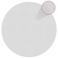 Produktbild för Värmeduk för pool PE 300 cm grå