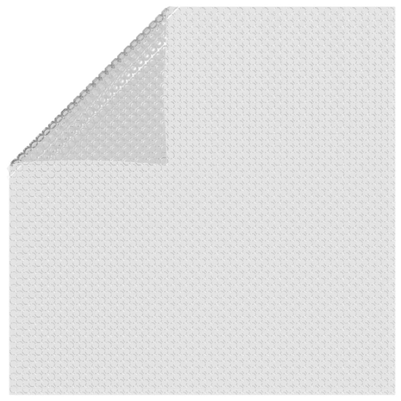 Produktbild för Värmeduk för pool PE 1000x600 cm grå