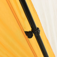 Produktbild för Pooltält tyg 500x433x250 cm gul