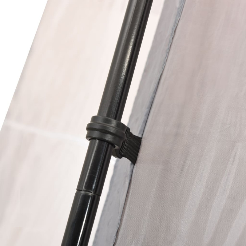 Produktbild för Pooltält tyg 500x433x250 cm grå