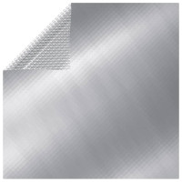 Produktbild för Poolskydd silver 300x200 cm PE