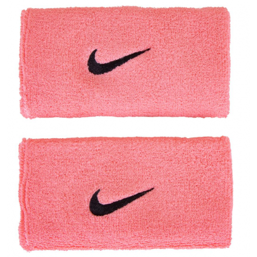 Nike NIKE Swoosh Wristband Doublewide Pink
