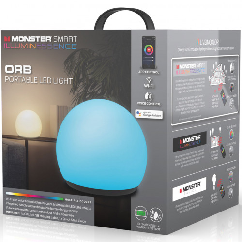 Monster Illuminessence Orb Portable Light