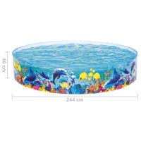 Produktbild för Bestway Barnpool Fill 'N Fun Odyssey 244x46 cm