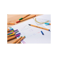 Produktbild för Fineliner STABILO Point 88 svart