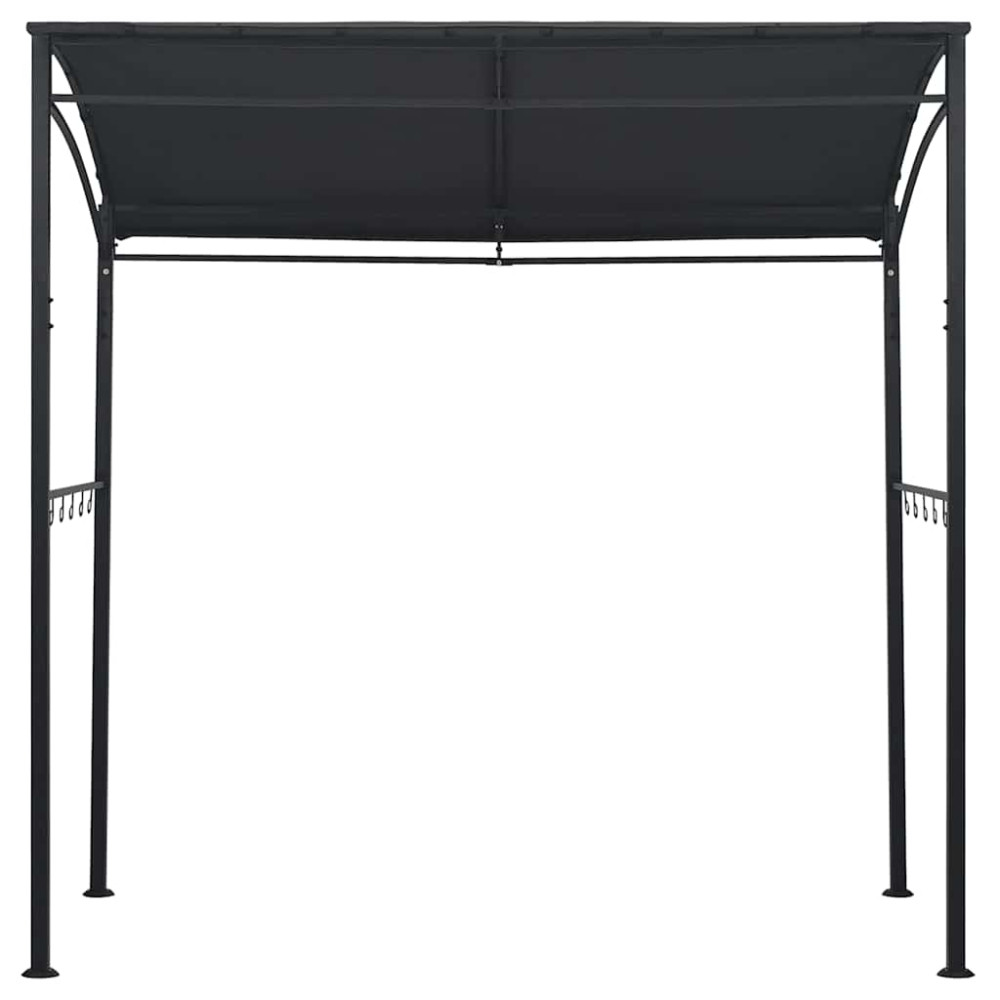 Produktbild för Grilltält 215x150x220 cm antracit stål