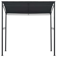 Produktbild för Grilltält 215x150x220 cm antracit stål