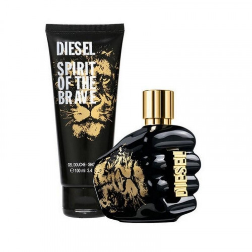 DIESEL Giftset Diesel Spirit Of The Brave Edt 50ml + Showergel 100ml