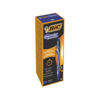Produktbild för Gelpenna BIC Gelocity Quick Dry blå