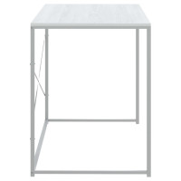 Produktbild för Datorbord vit 110x60x70 cm spånskiva