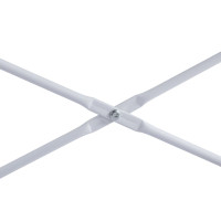 Produktbild för Datorbord vit 110x60x70 cm spånskiva