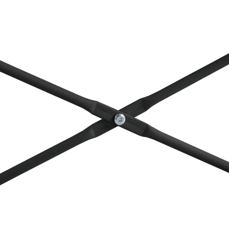 Produktbild för Datorbord svart 110x72x70 cm spånskiva