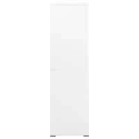 Miniatyr av produktbild för Dokumentskåp vit 90x46x164 cm stål
