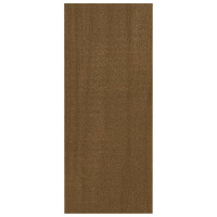 Produktbild för Bokhylla honungsbrun 40x30x71,5 cm massiv furu