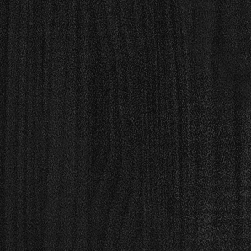 Produktbild för Bokhylla/Rumsavdelare svart 40x30x199 cm massiv furu