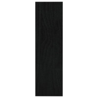 Produktbild för Bokhylla/Rumsavdelare svart 100x30x103 cm furu