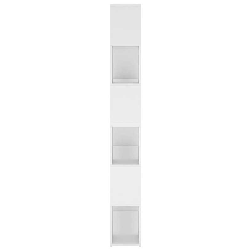 Produktbild för Bokhylla Rumsavdelare vit 100x24x188 cm