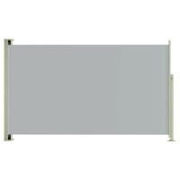 Miniatyr av produktbild för Infällbar sidomarkis 180x300 cm grå