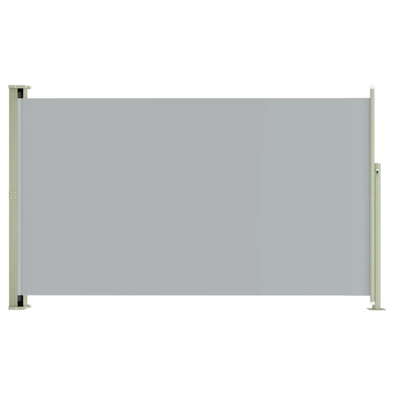 Produktbild för Infällbar sidomarkis 180x300 cm grå