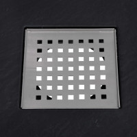 Miniatyr av produktbild för Duschkar SMC svart 90x90 cm