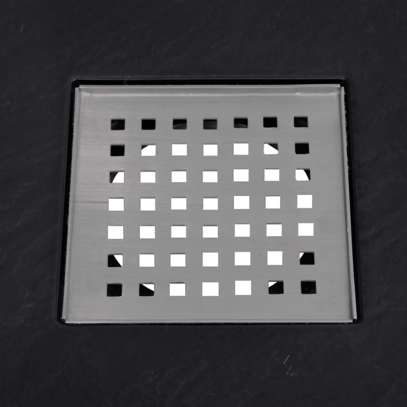 Produktbild för Duschkar SMC svart 90x90 cm