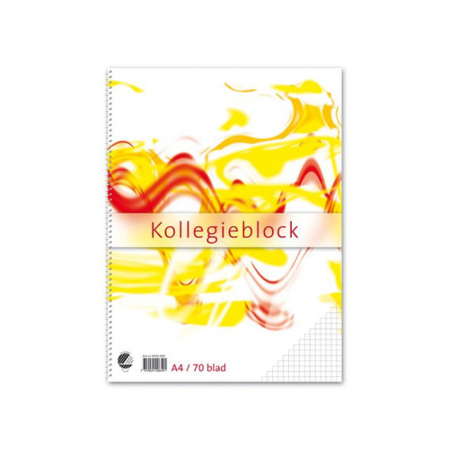 [NORDIC Brands] Kollegieblock A4 60g 70bl rut TF