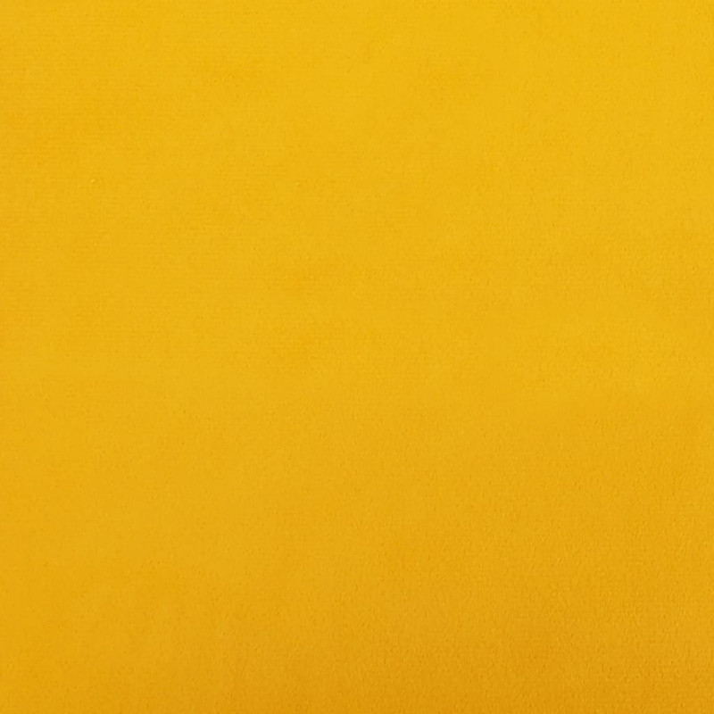 Produktbild för Fotpall gul 78x56x32 cm sammet