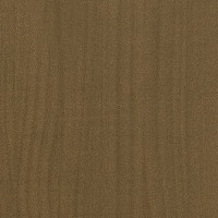 Produktbild för Bokhylla honungsbrun 70x33x110 cm massiv furu