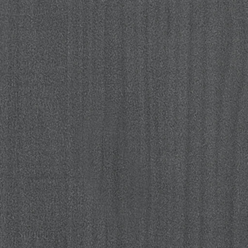 Produktbild för Bokhylla/rumsavdelare 104x33,5x110 cm massiv furu grå