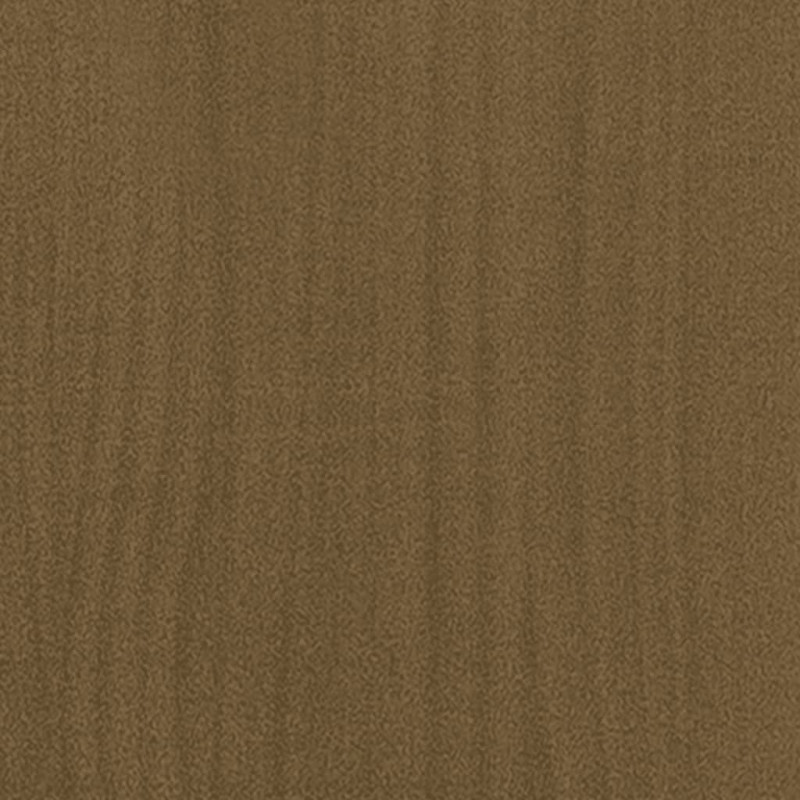 Produktbild för Bokhylla/rumsavdelare honungsbrun massiv furu