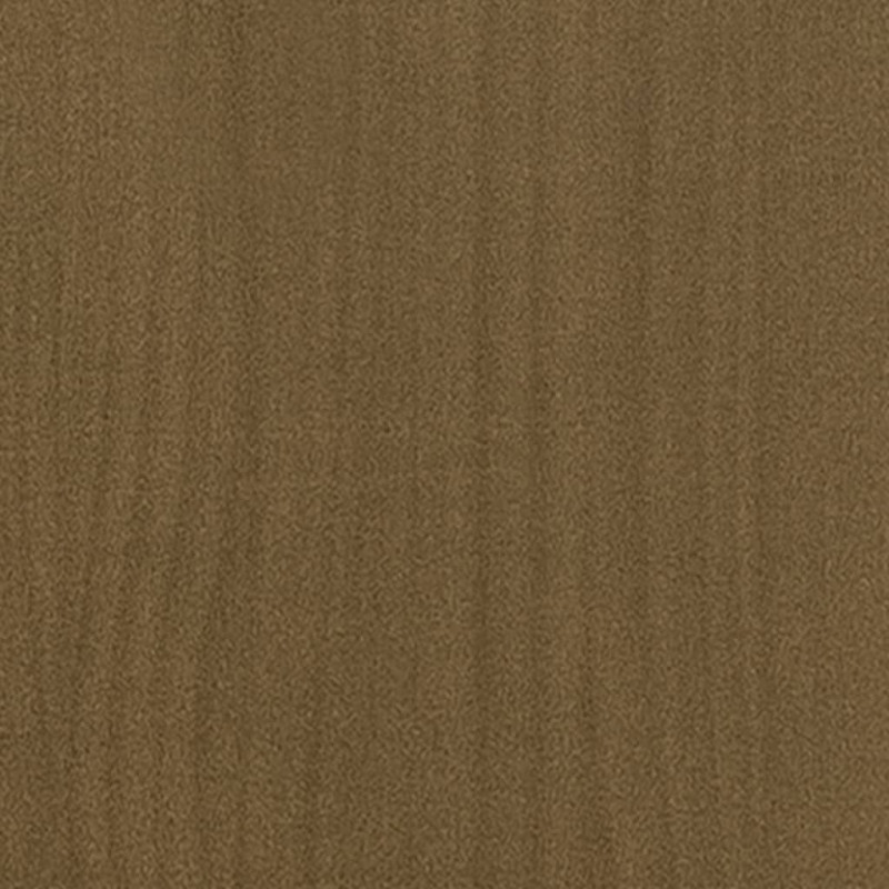 Produktbild för Bokhylla/rumsavdelare honungsbrun 40x35x135 cm massiv furu
