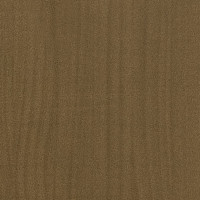 Produktbild för Bokhylla/rumsavdelare honungsbrun 80x35x167 cm massiv furu